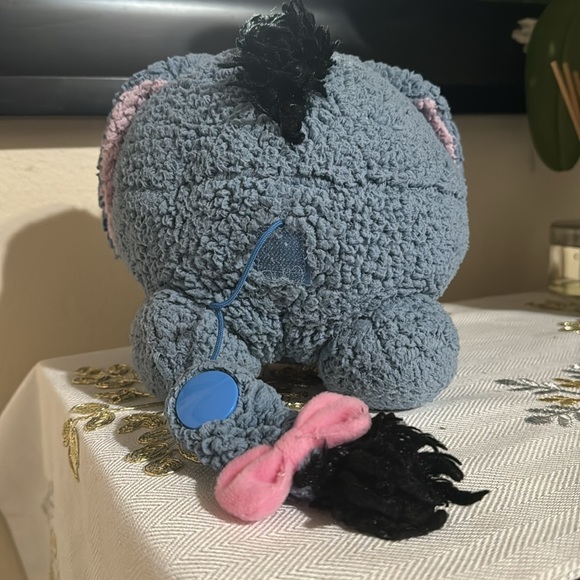Disney Park Eeyore Round Blue Detachable Tail - Picture 2 of 2